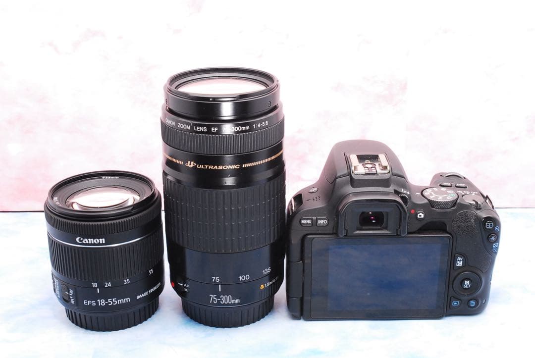 Canon kiss X9✨Wi-Fi✨一眼レフカメラ✨高性能標準＆超望遠