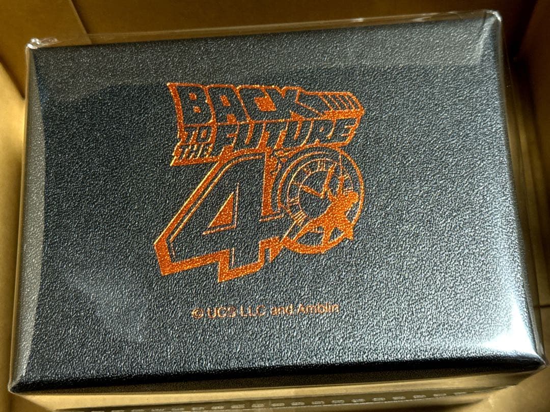 バック・トゥ・ザ・フューチャー 40thクリスタルオブジェ