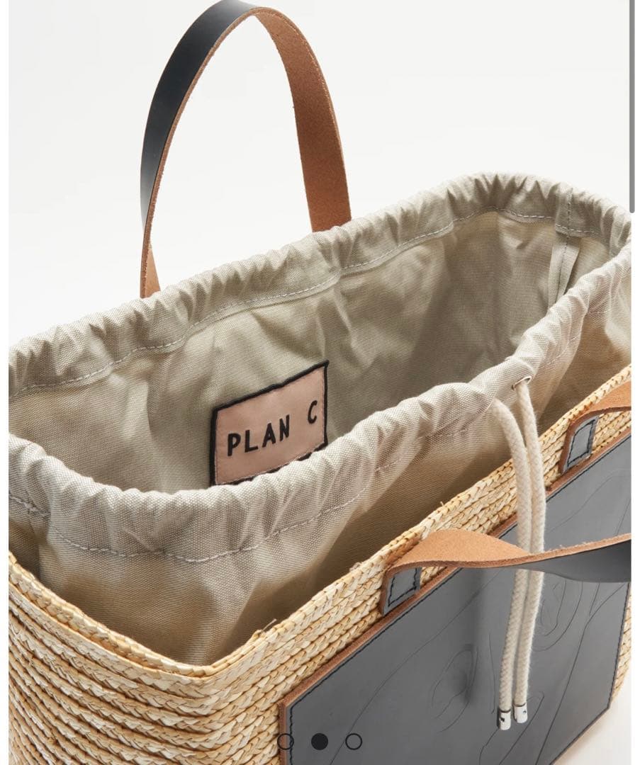 PLAN C ピリアンドビアンカホリゾンタルフィレンツェストローバッグ