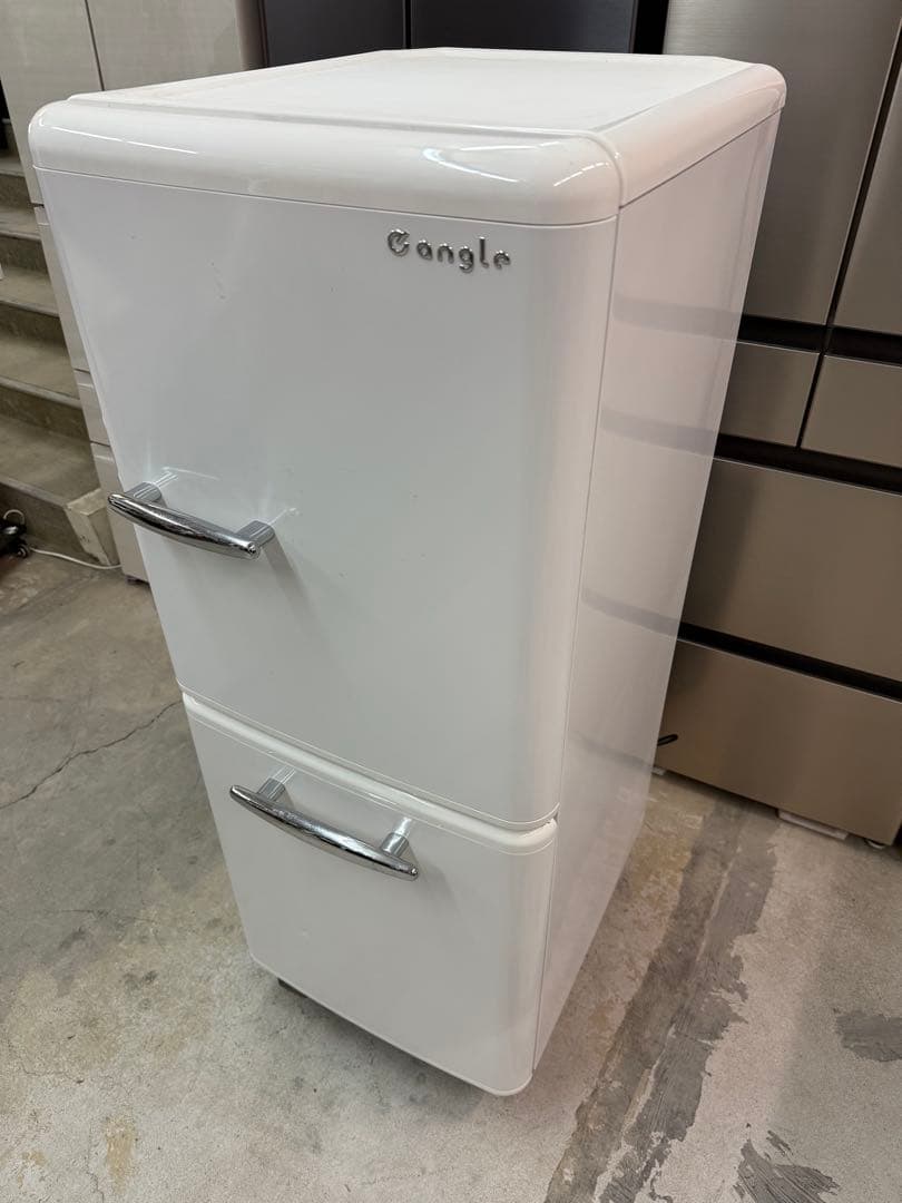 2020年式 149L eangle レトロ風 冷蔵庫 ANGRE151