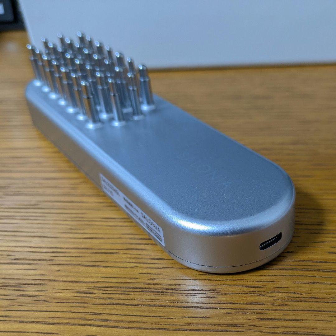 ★美品★SALONIA サロニア EMS リフトブラシ 電気ブラシ 美顔器