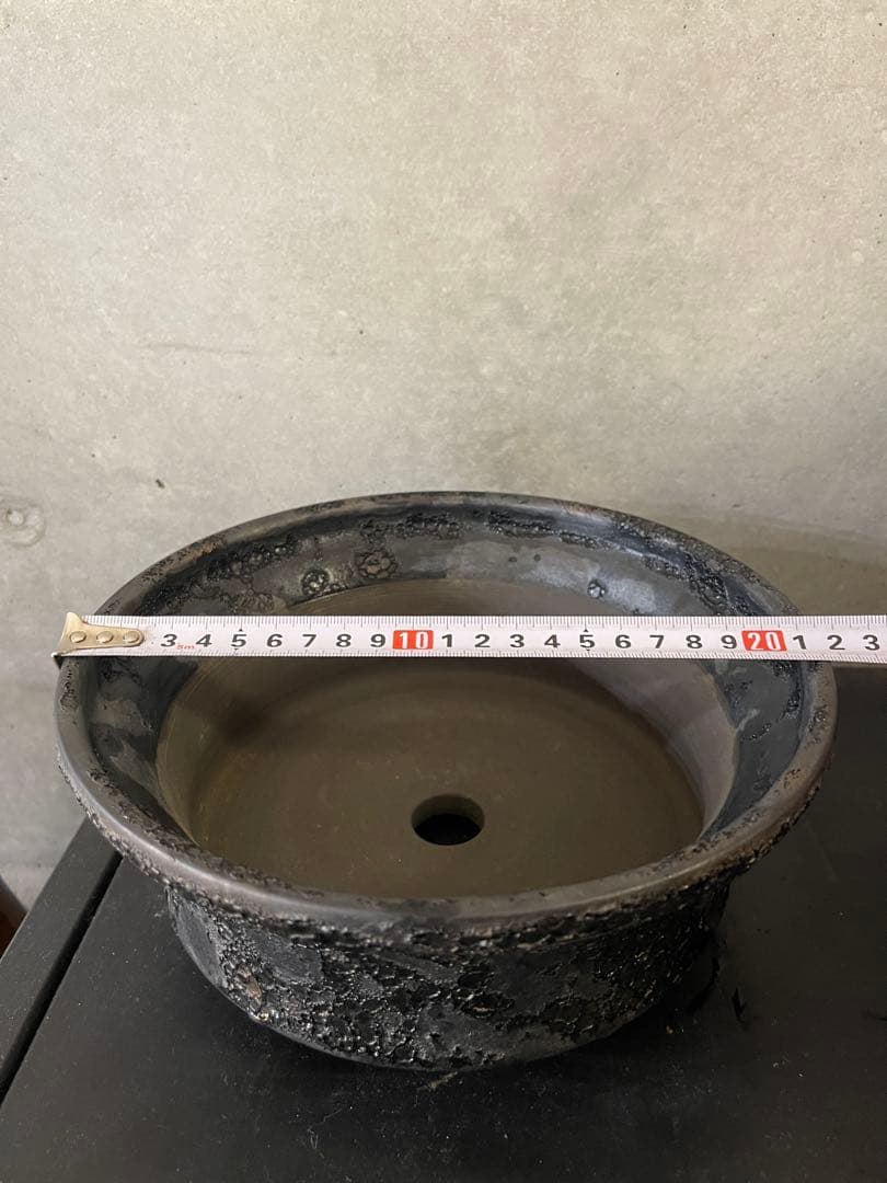 中川智治　植木鉢　大鉢　作家鉢