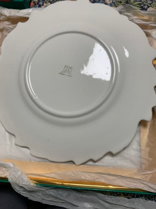 イタリア製セラミカエステンシの絵皿