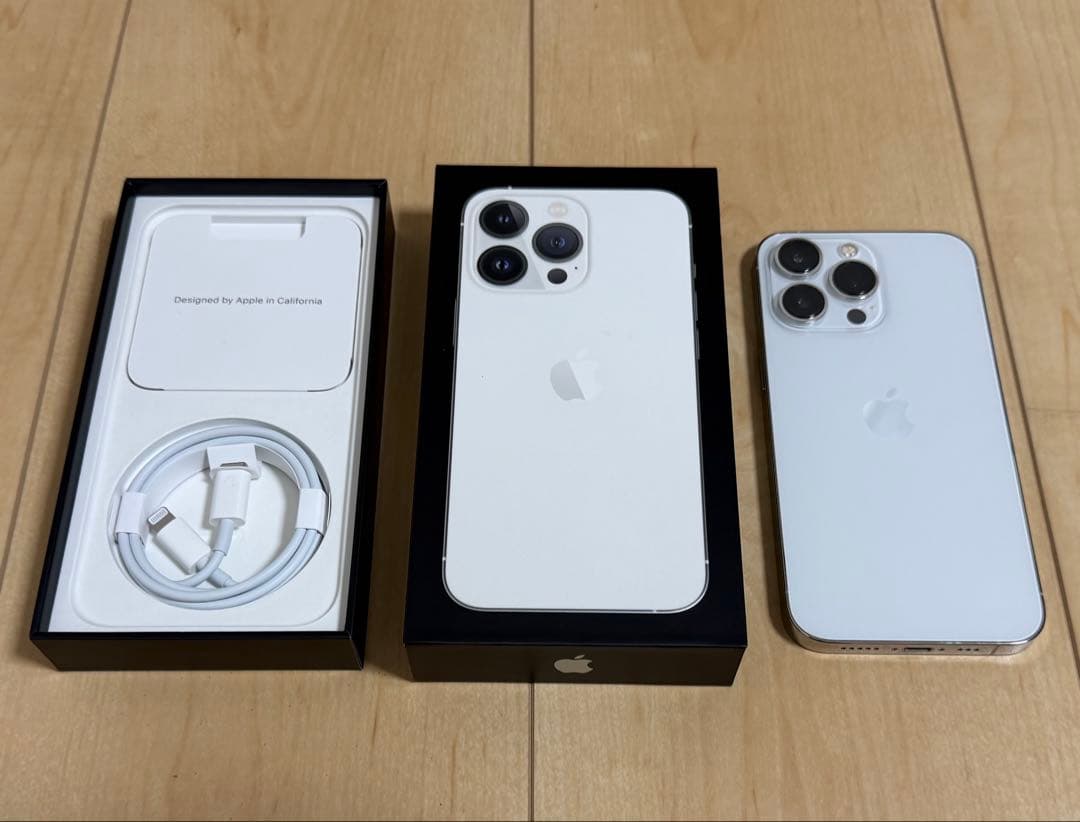 【極美品】iPhone 13 Pro 256 GB SIMフリー 本体 シルバー