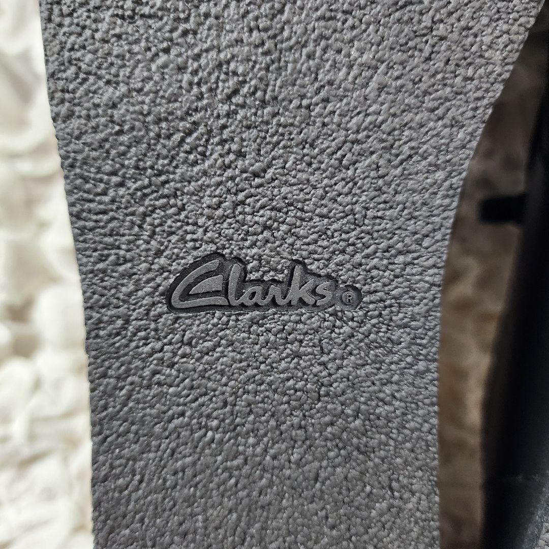 バトこし未使用 クラークス ワラビー エボ ウォータープルーフ レザー