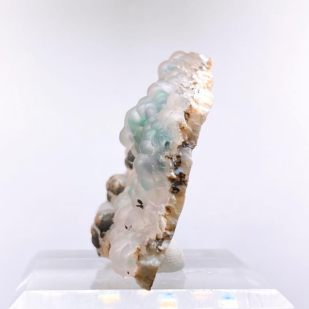 k*u様 『2022年発見』　クリソコラインカルセドニー　原石　鉱物標本　天然石