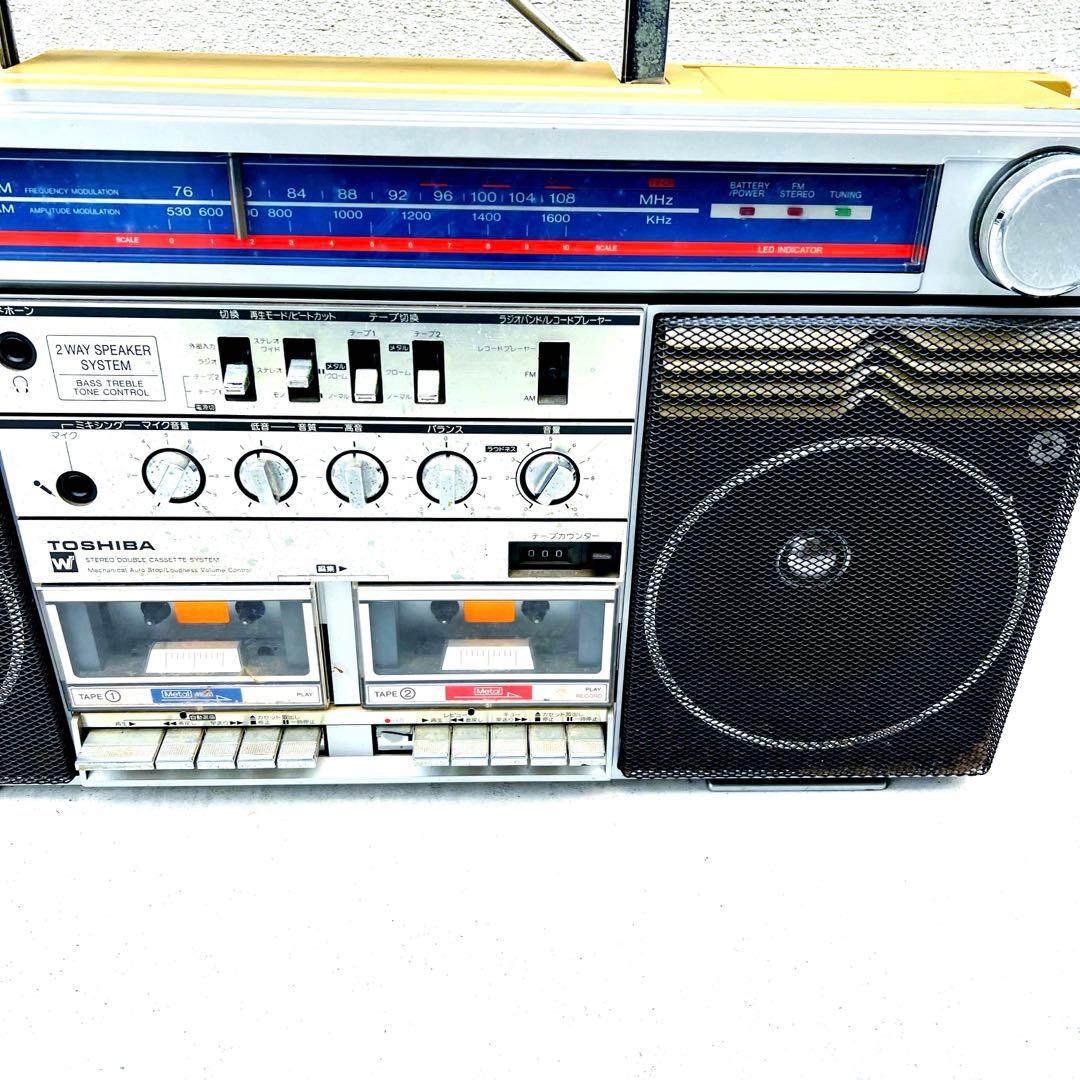 TOSHIBA BOMBEAT RT-S84 ラジカセステレオラジオカセット
