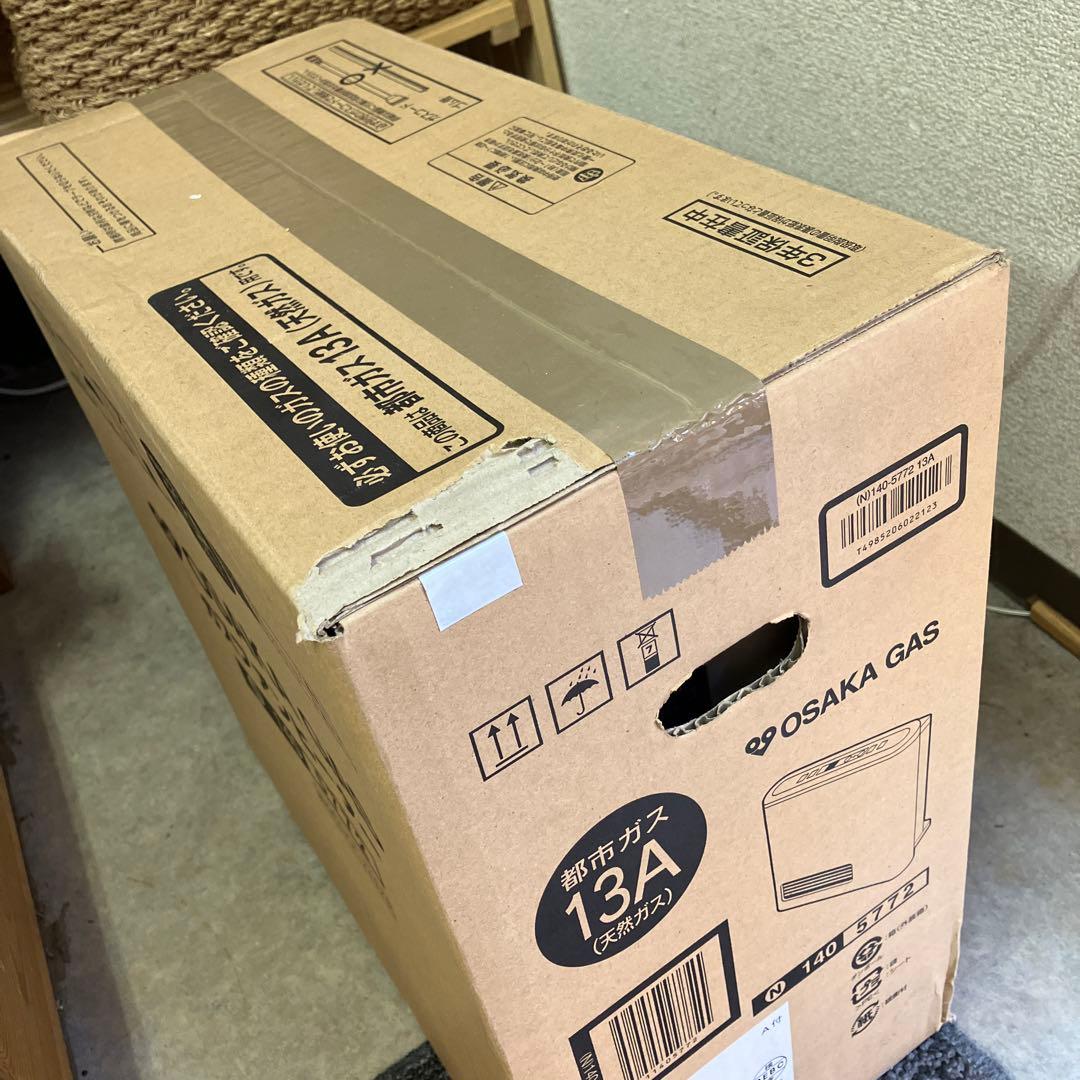 大阪ガス　ガスファンヒーター　M140 5772都市ガス13A