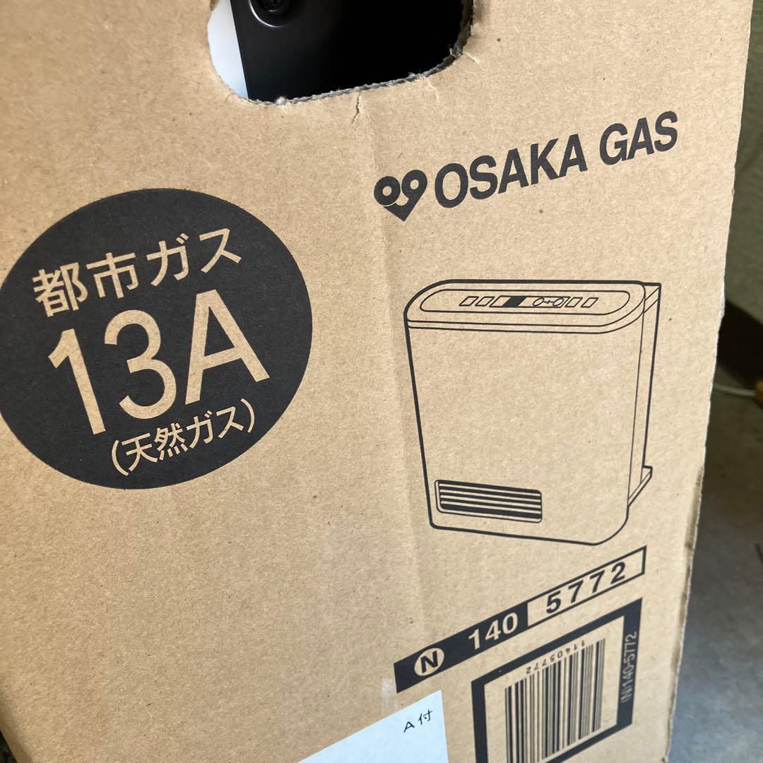 大阪ガス　ガスファンヒーター　M140 5772都市ガス13A