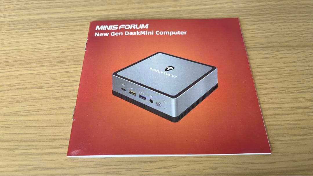 MINIS FORUM DeskMini Computer 本体