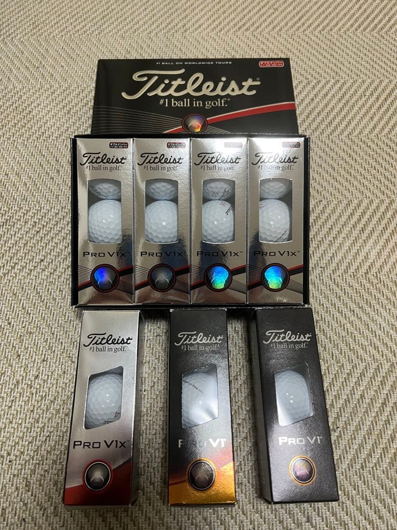 【孝史862様リクエスト】Titleist Pro V1x ゴルフボール