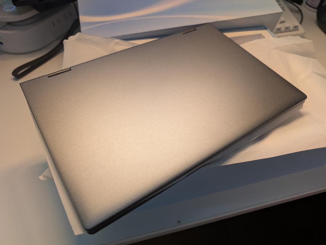 n*0様 TENKU MOBILE S10+ シルバー ノートPC 新品未使用（