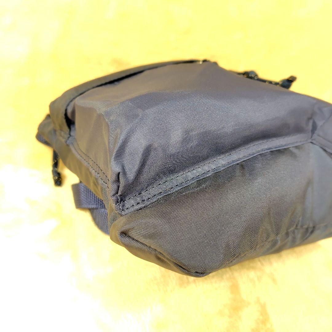 未使用級 PORTER ポーター フォース ショルダーバッグ サコッシュ 紺色