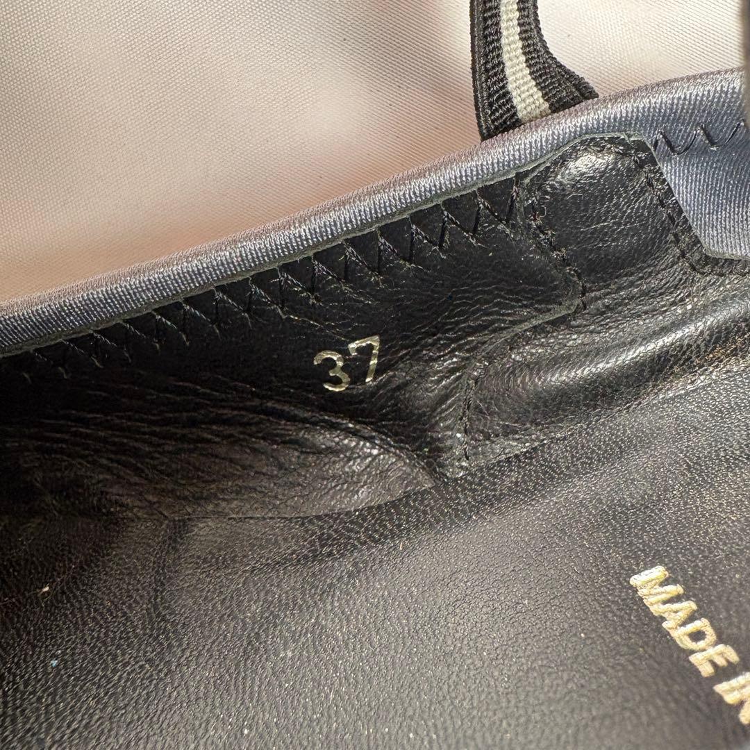 靴 PRADA square toe mary jane mesh shoes