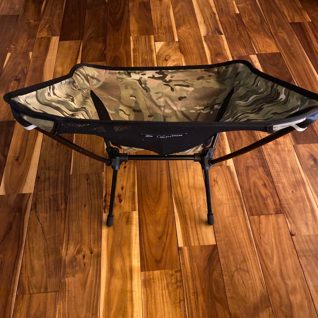 最終値下げ！！Helinox 迷彩柄 アウトドアチェア