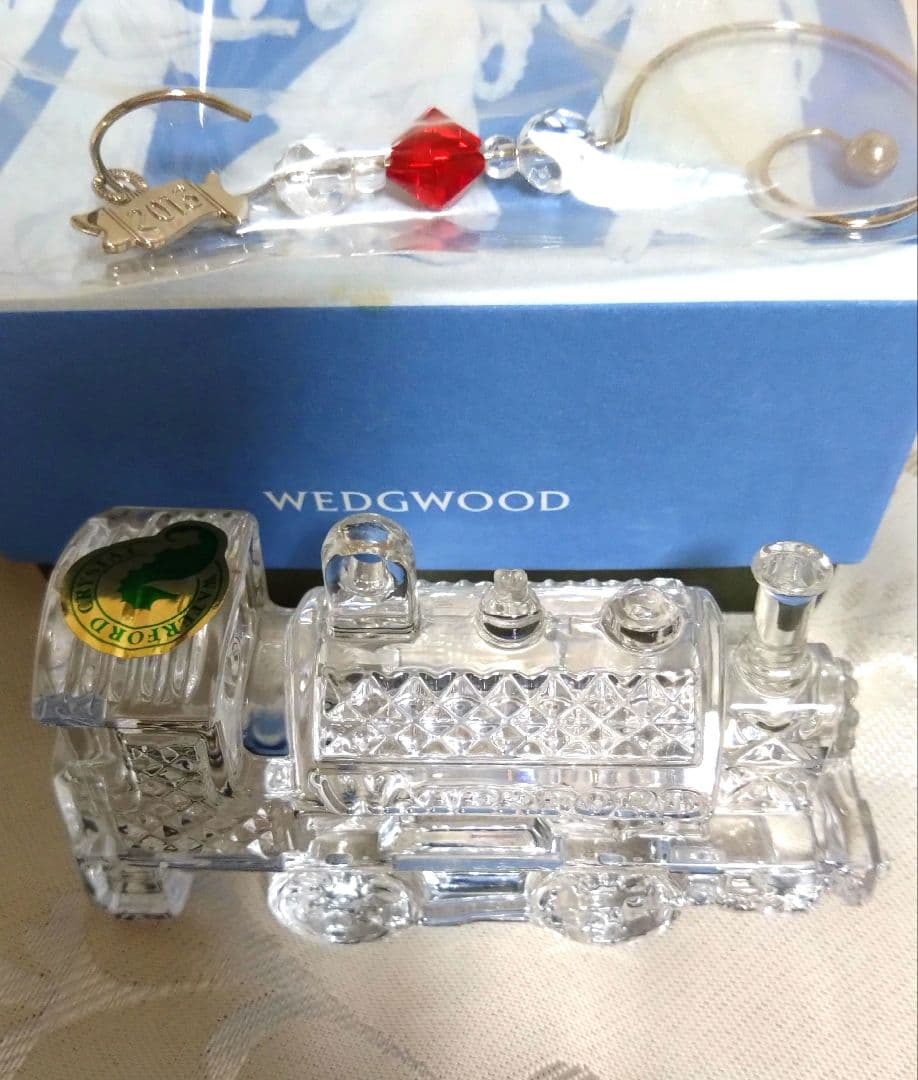 ウォーターフォード・ウェッジウッド　トレインエンジン　Xmas オーナメント