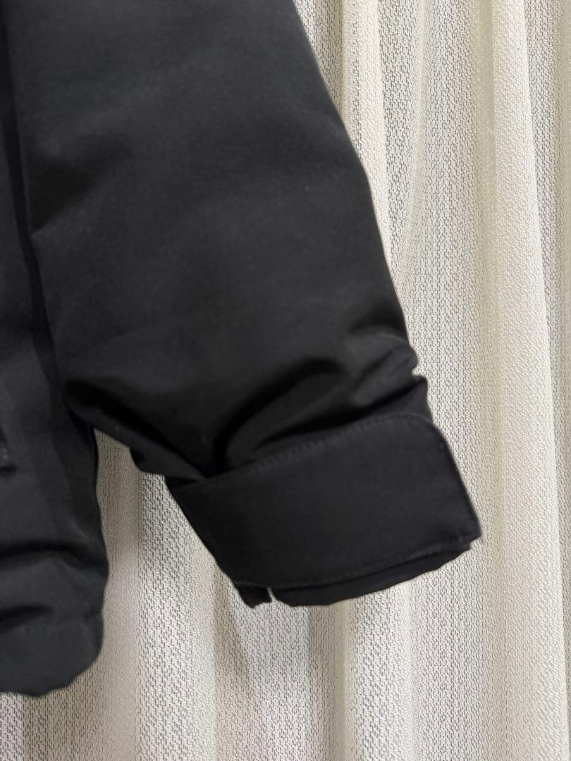 DANTON ダントン ブラック フード付き ダウンジャケット／中綿ジャケット