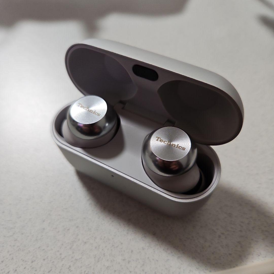 専用Technics AZ100 ワイヤレスイヤホン シルバー