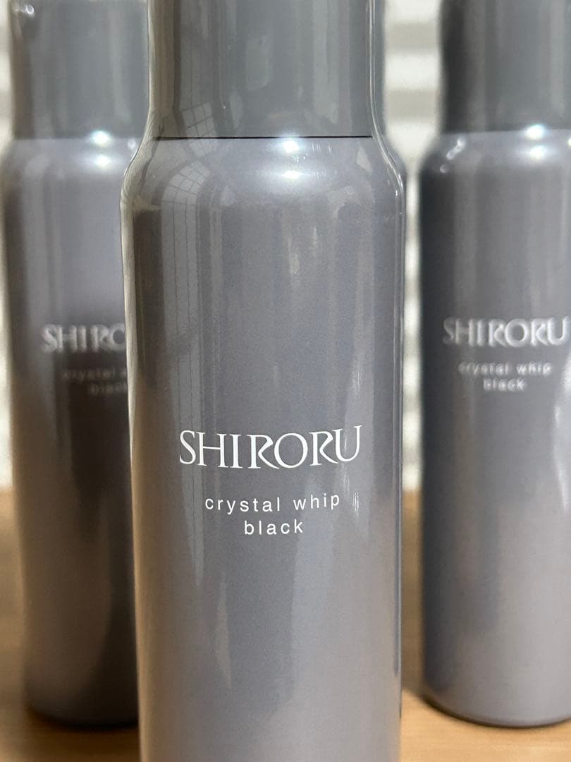 【未開封】シロル クリスタルホイップ　ブラック 5本　SHRORU