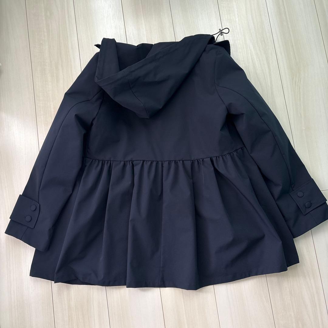 Ame no chi Hare / アメノチハレ フリルヨークコートブラック