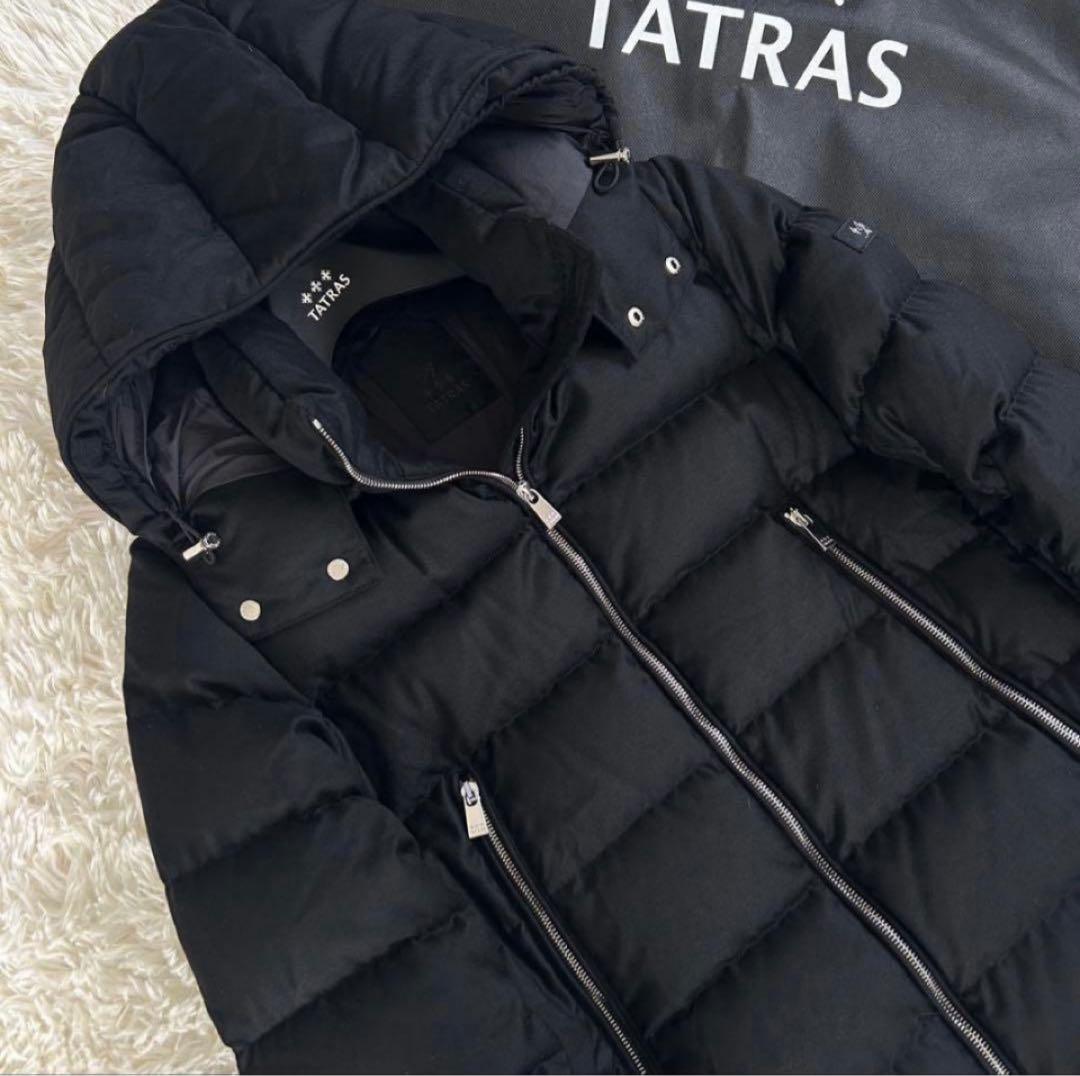 極美品 タトラス DOMIZIANO ドミッツィアーノ ダウンジャケット 黒