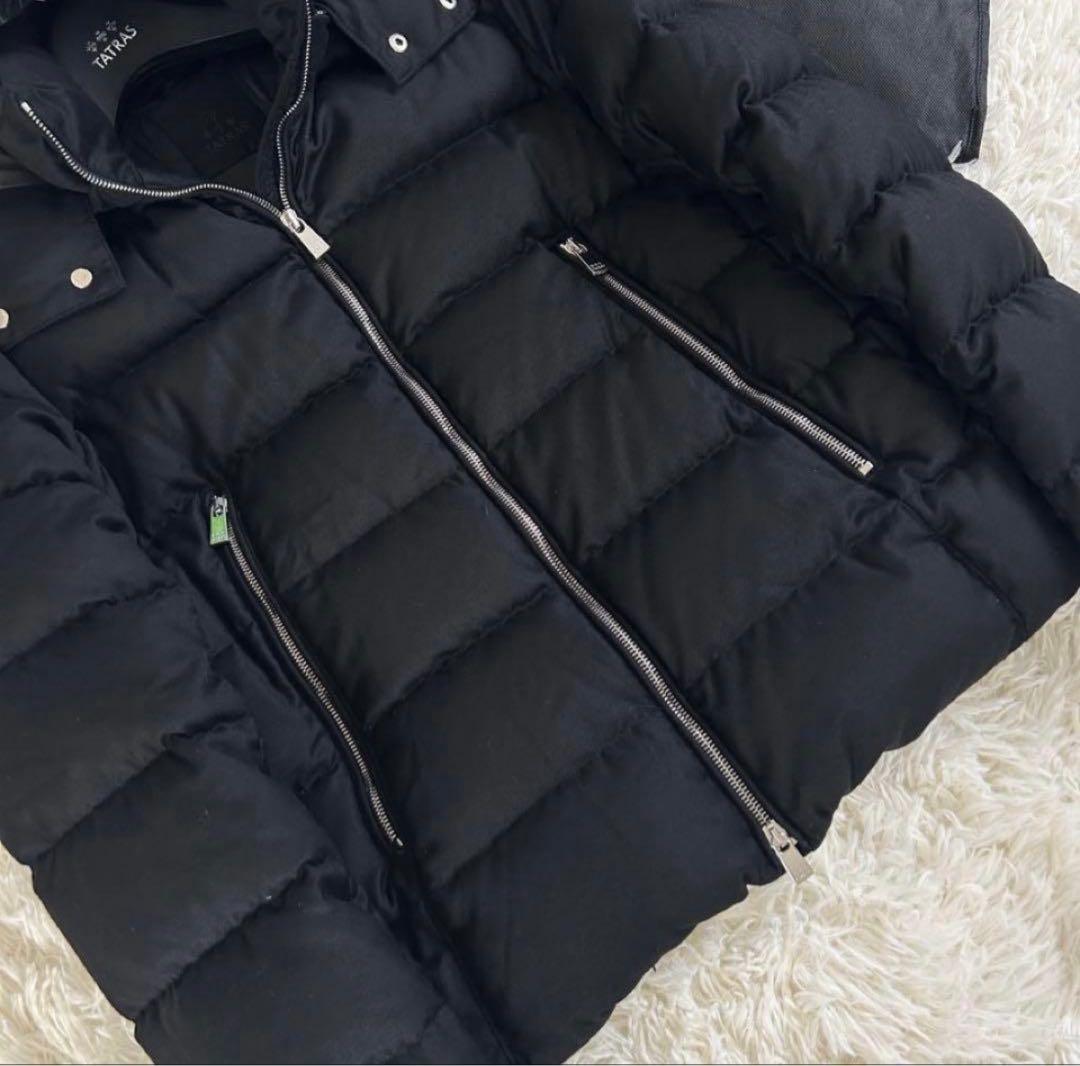 極美品 タトラス DOMIZIANO ドミッツィアーノ ダウンジャケット 黒