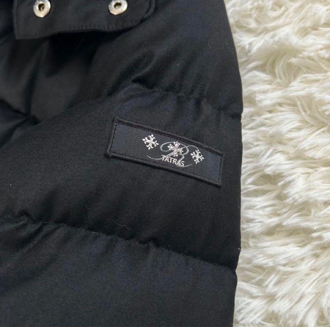 極美品 タトラス DOMIZIANO ドミッツィアーノ ダウンジャケット 黒