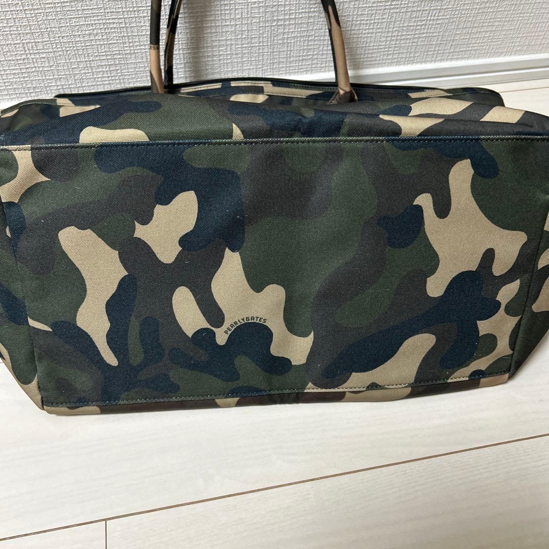 希少　完全完売品　パーリーゲイツ　迷彩　カモフラ　ロッカーバッグ　 美品