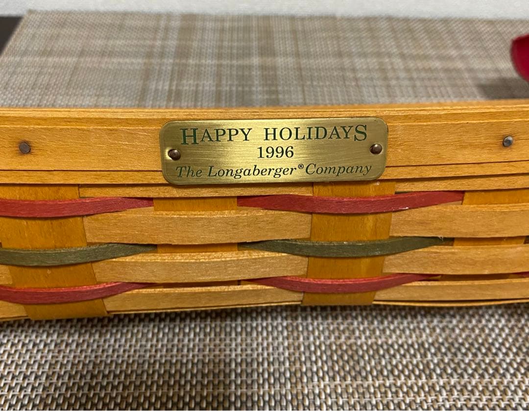 【マッキーです】ロンガバーガー　バスケット　3個セット