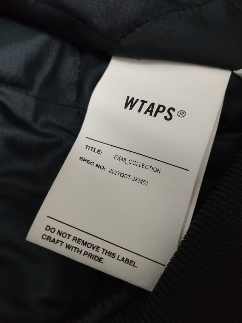 WTAPS team Jacket 04 ブラック