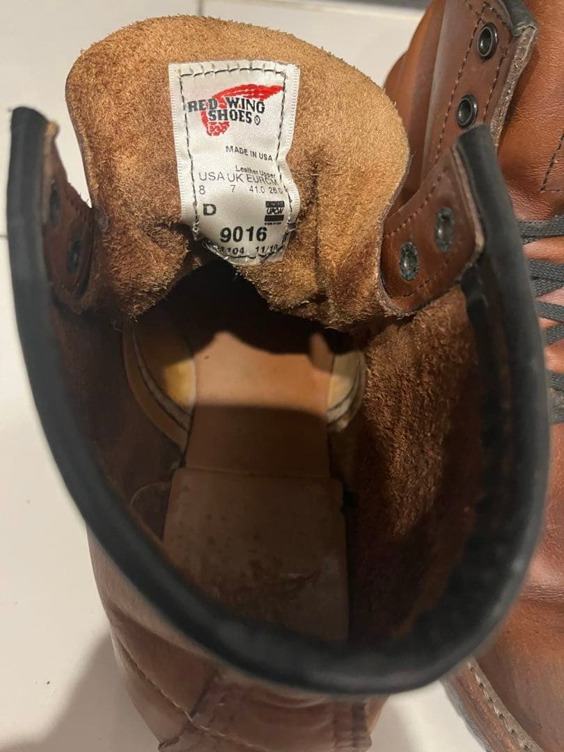 RED WING 9016 ブラウン ベックマン　USA 10 廃盤