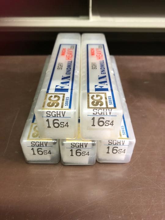 ナチ　ハイスエンドミル　5本