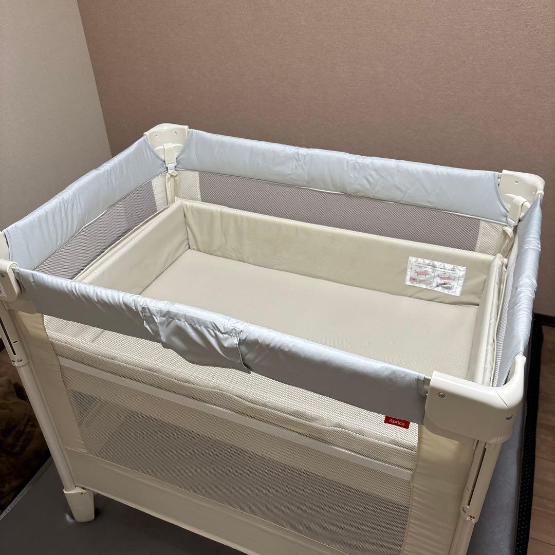 Aprica アップリカ ココネルエアー AB 折りたたみ ベビーベッド