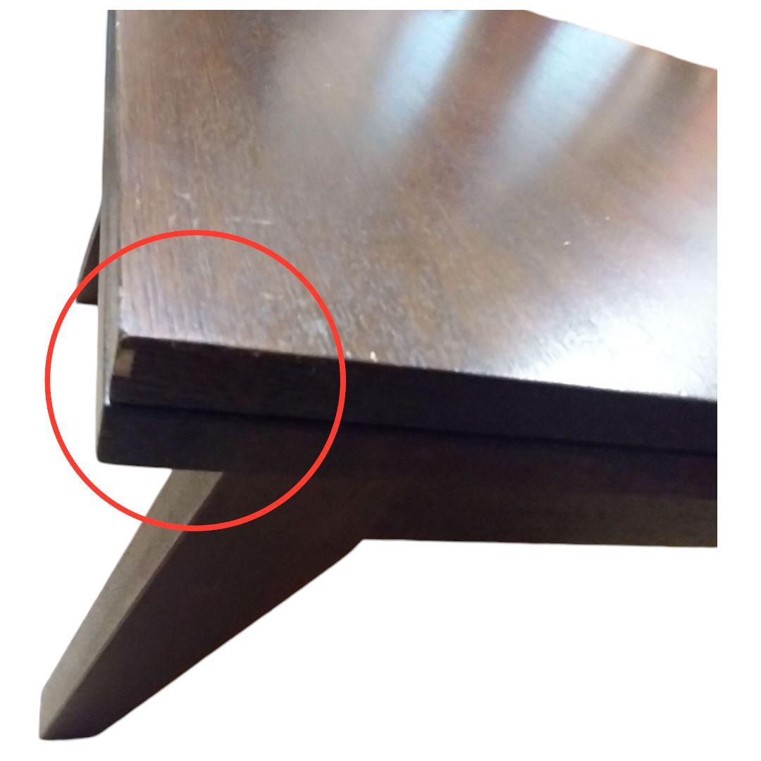 東谷 コパン リビングテーブル CPN-107BR 伸びる ブラウン