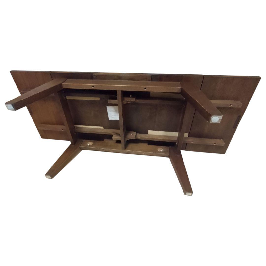 東谷 コパン リビングテーブル CPN-107BR 伸びる ブラウン