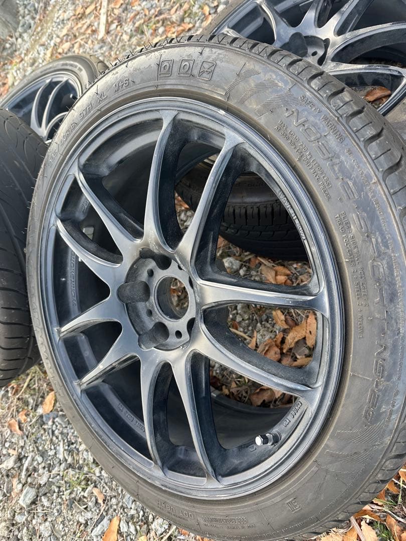 ワークエモーション　極　work 18インチ ホイールセット