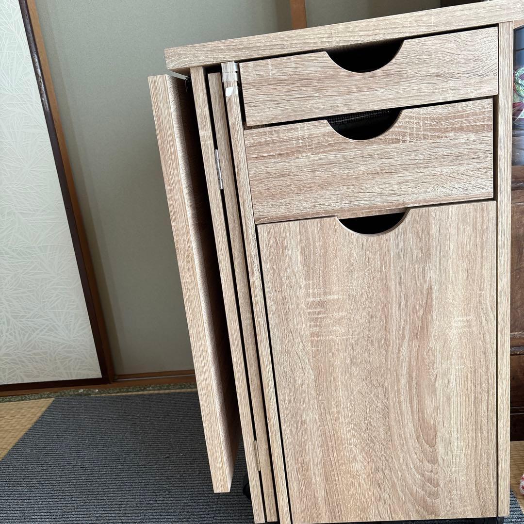 LOWYA [幅46~102] ミシン台 折りたたみ コンパクト スリム