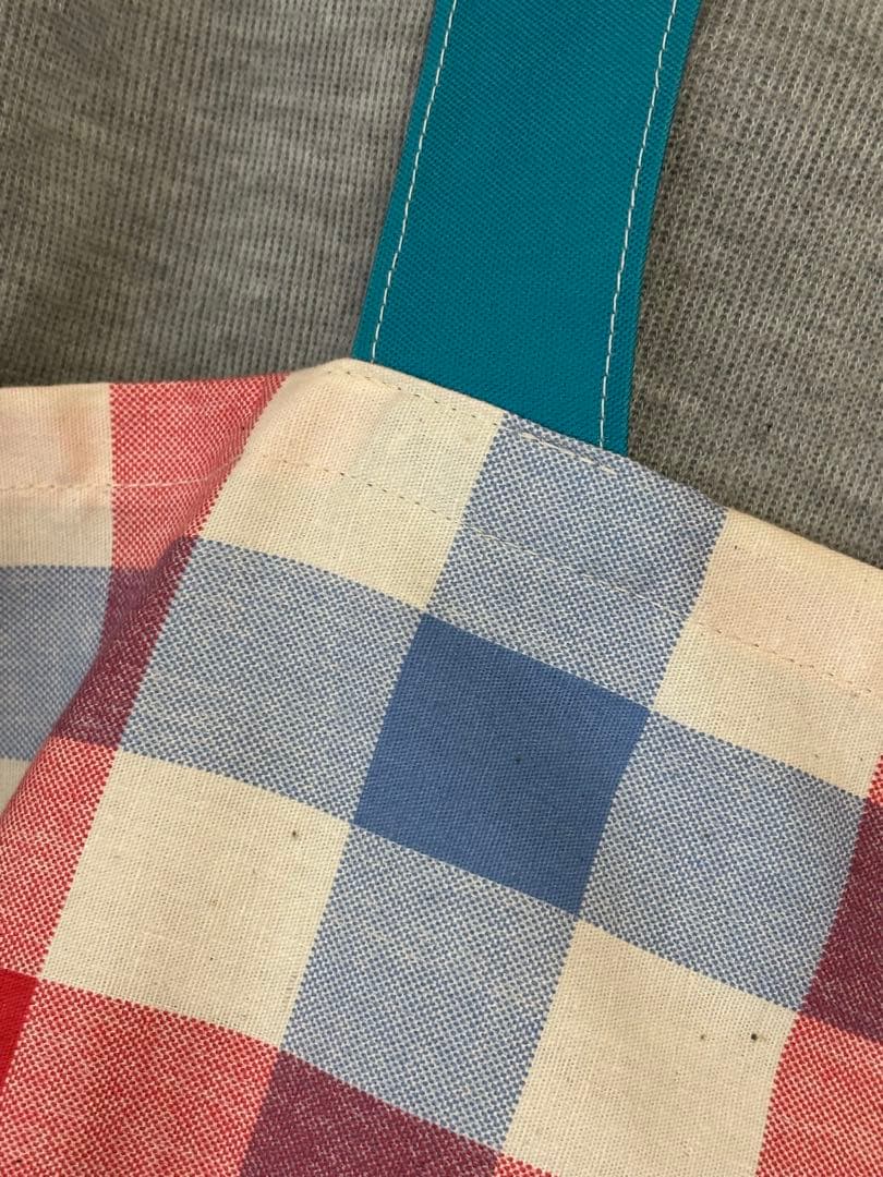 【 handmade 】ぽっちゃりエプロン※2L〜3L・チェック