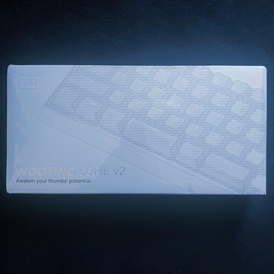 【新品未開封】Wooting 60HE V2 分割スペース 黒 アルミ ANSI