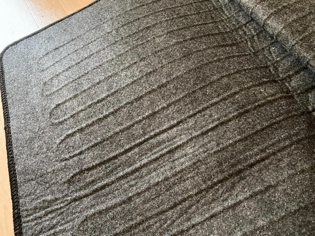 【取り扱い説明書付】 ゼンケン　電磁波99%カット　電気ホットカーペット