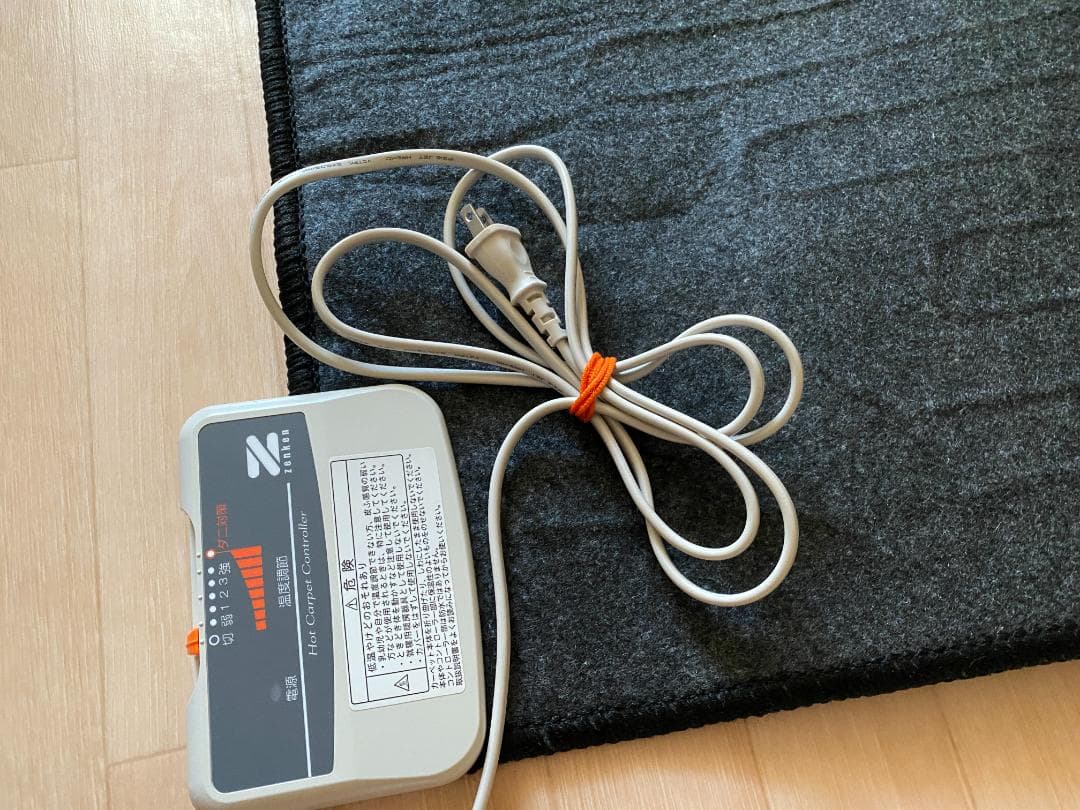 【取り扱い説明書付】 ゼンケン　電磁波99%カット　電気ホットカーペット