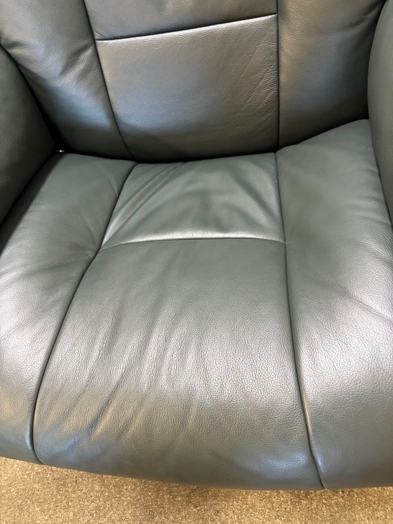 エコーネス　ストレスレスチェア　総本革　パーソナルチェア　オットマンなし