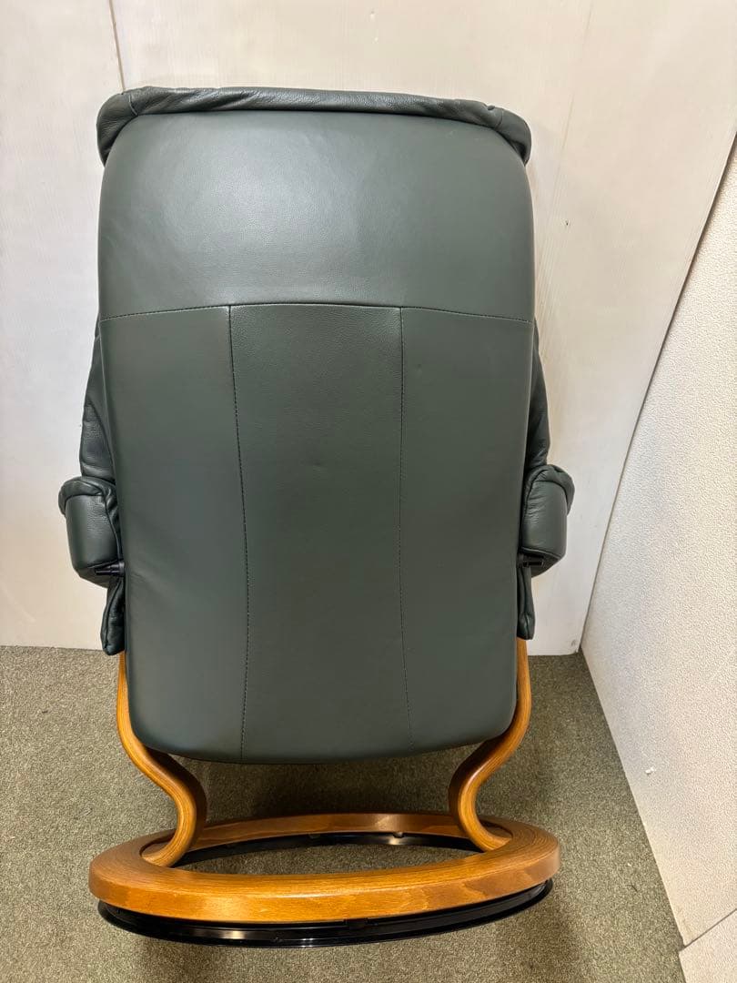 エコーネス　ストレスレスチェア　総本革　パーソナルチェア　オットマンなし