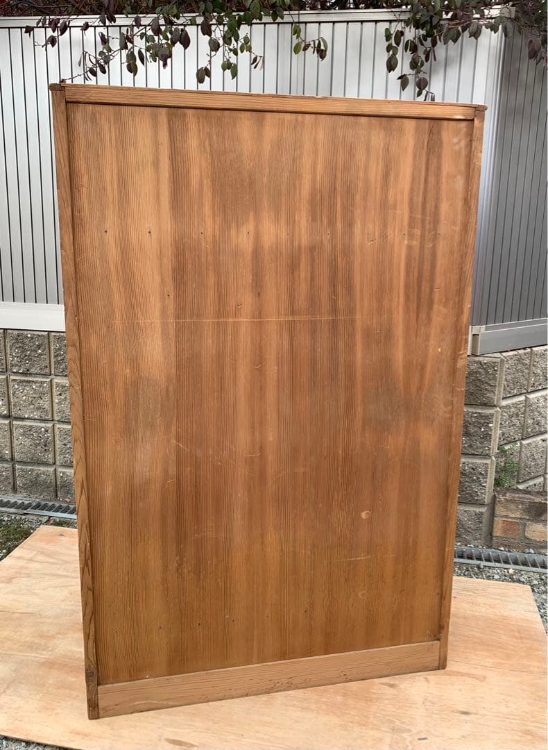 昭和　アンティーク　時代　茶棚　茶道　茶箪笥　箪笥　茶道具　飾り棚　棚　収納　和