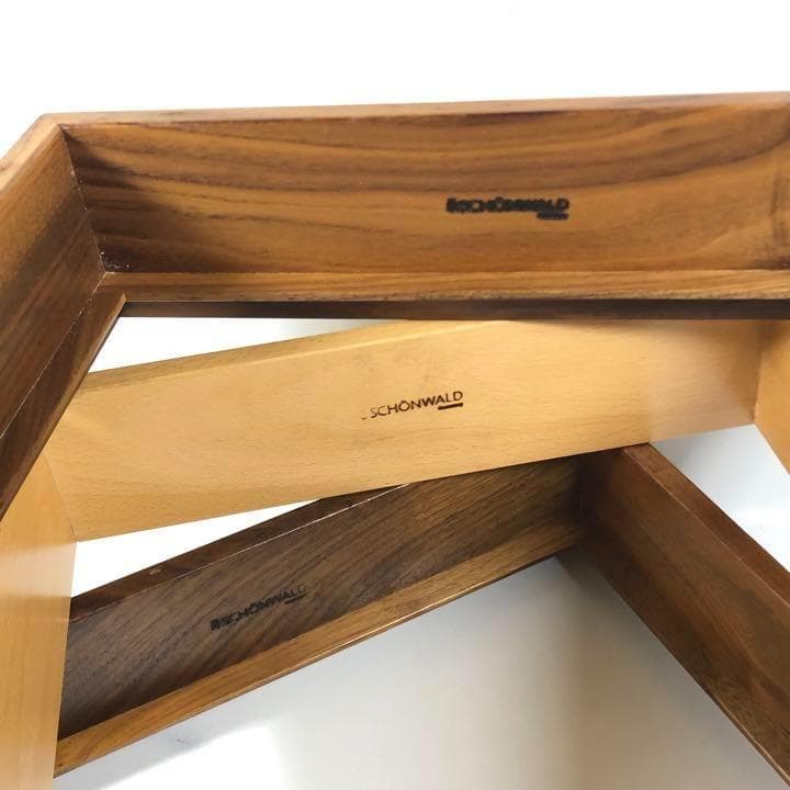 Schonwald シェーンバルド シナリオプレゼンター セット　木枠　ブラウン