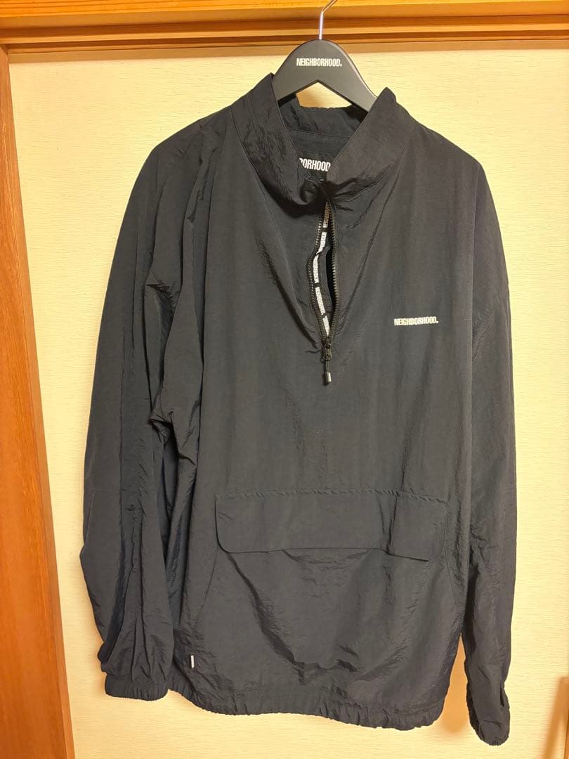 NEIGHBORHOOD ハーフジップナイロンジャケット アノラック