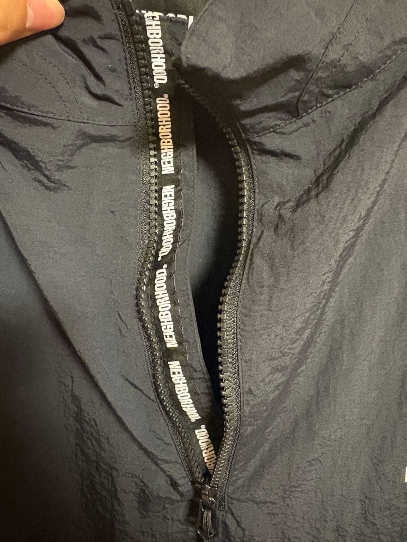 NEIGHBORHOOD ハーフジップナイロンジャケット アノラック