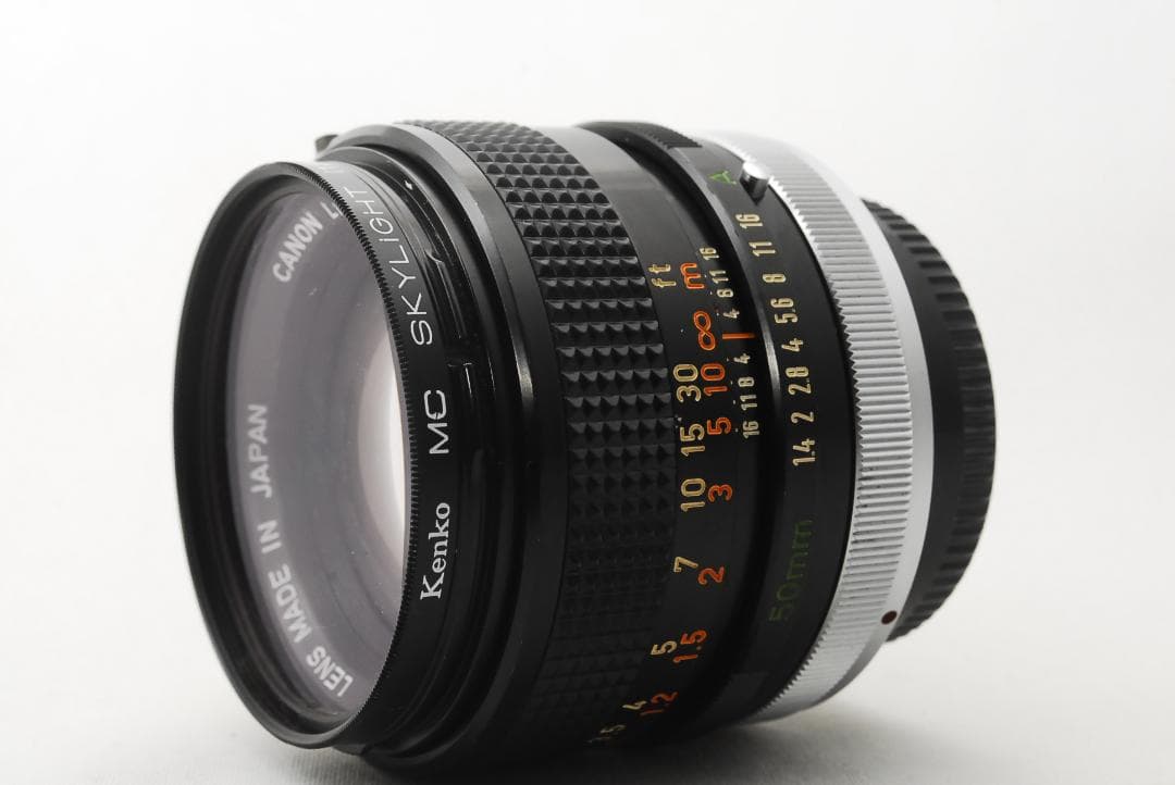 ささ様　キャノン FD 50mm F/1.4 S.S.C MF 標準レンズ
