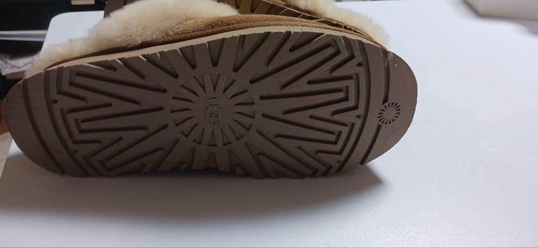 UGG ブラウン ムートンブーツ スリッパ