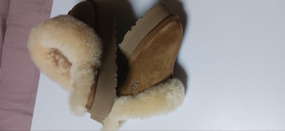 UGG ブラウン ムートンブーツ スリッパ